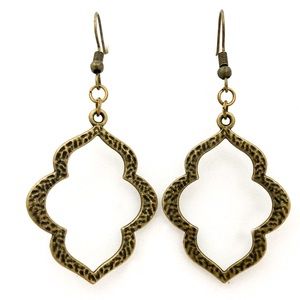 Quatrefoil Charm Earrings